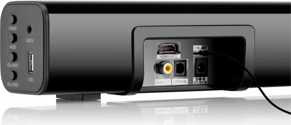 Soundbar 40W me Bluetooth, USB, FM dhe Telekomand GOGEN GOGTAS930