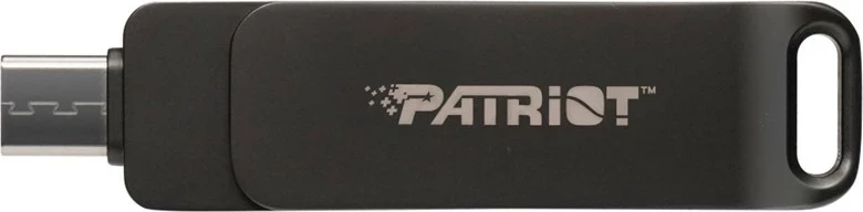 Flashdrive Patriot Rage R550, 64GB, USB A+C, E zezë