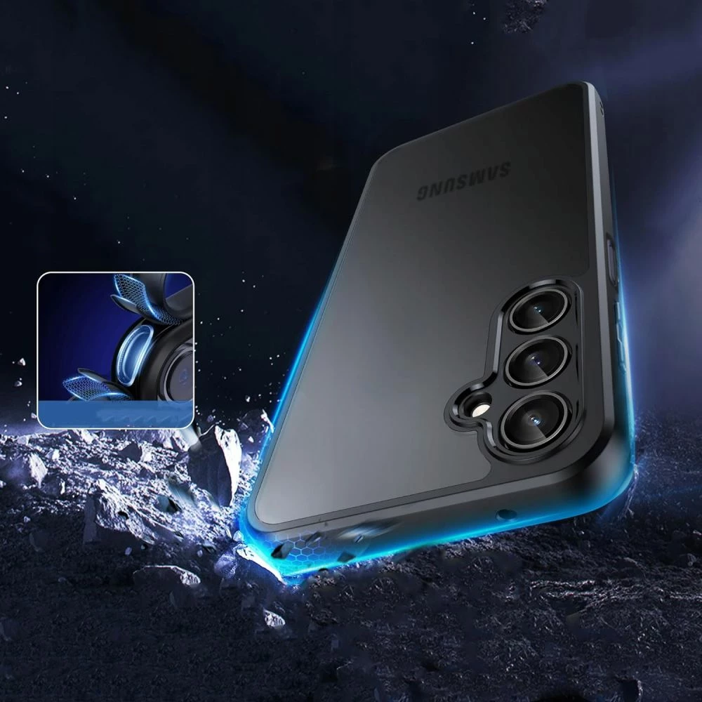 Mbështjellës Tech-Protect MagMat për Samsung Galaxy M35 5G, Mat i zi