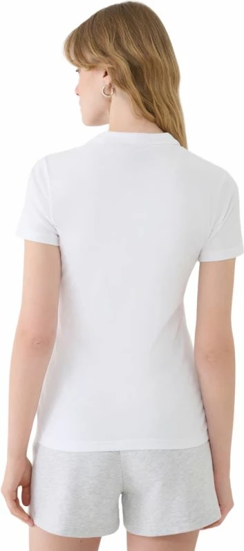 Maicë polo femra 4F, e bardhë