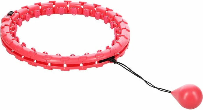 Hula hop me peshë Yakimasport FH01, e kuqe