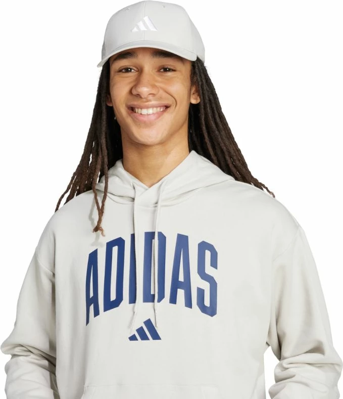 Duks me kapuç për meshkuj adidas, gri