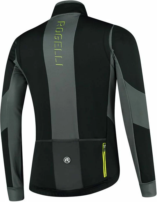 Jakne dimri për meshkuj Rogelli, e zezë/fluoreshente