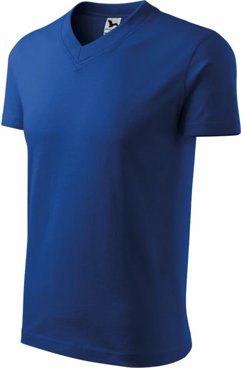 Maicë Adler me qafë V për meshkuj dhe femra, blu