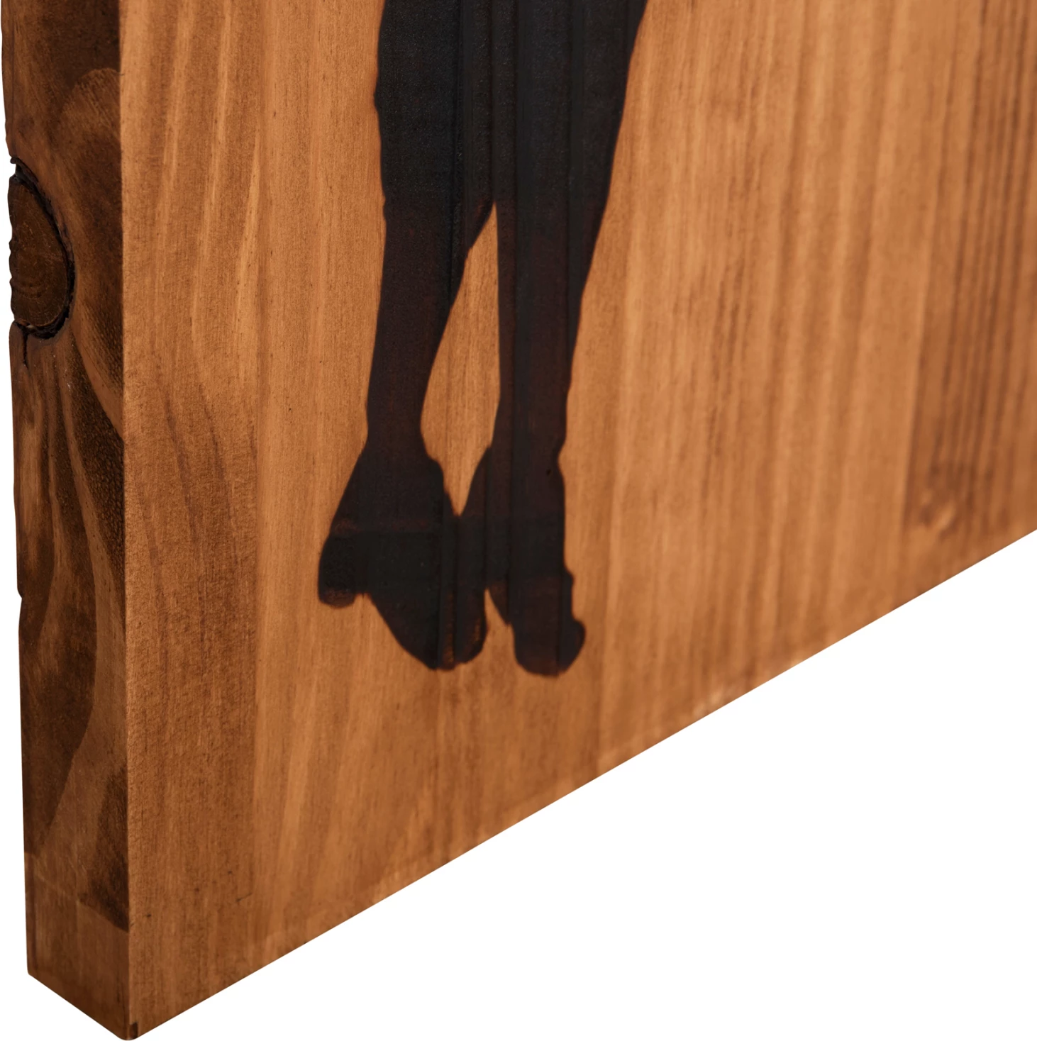 Dekor për mur me balona ngjyrë korali FH4649 metal-dru 30x3x99Hcm