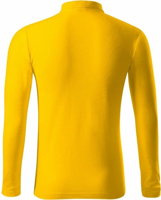 Maicë polo me mëngë të gjata për meshkuj Malfini, e verdhë