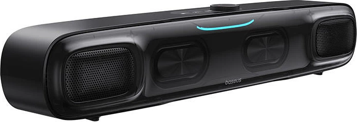 Altoparlant mini Baseus AeQur, model A20054402111-00, lidhje Bluetooth 5.3/USB-C/AUX, i zi