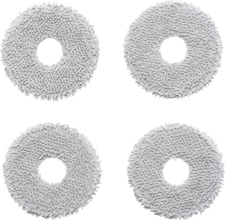 Pad fshirës për robot pastrimi DJI ROMO CP.CR.00000057.01, kompatibil me ROMO S/A/P, 2 palë (4 copë), gri