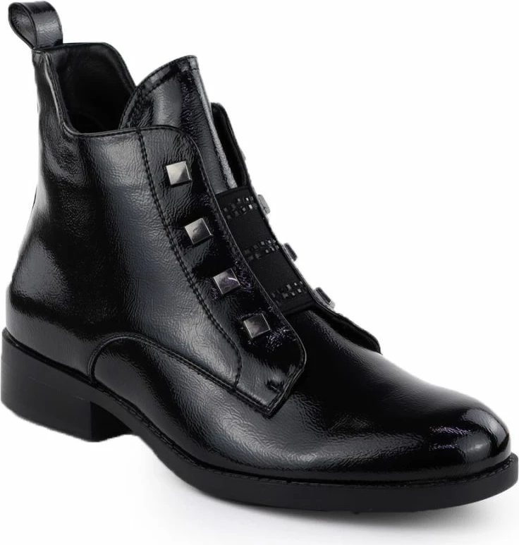 Çizme të shkurtra femra S.Barski HY52-527, të zeza