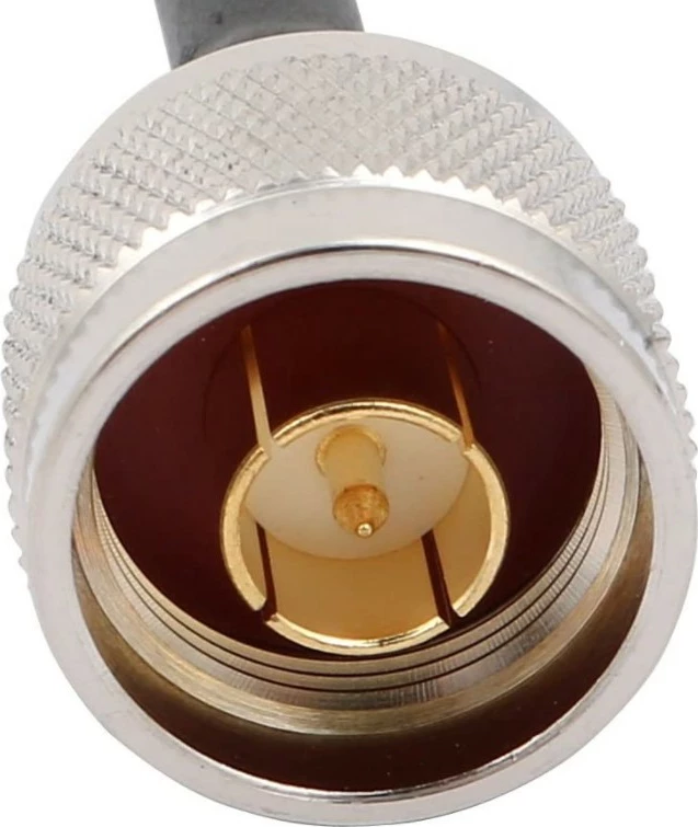 Kabëll Poynting A-CAB-147, 3m HDF195, N (M) në SMA (M), e bardhë, e nikeluar