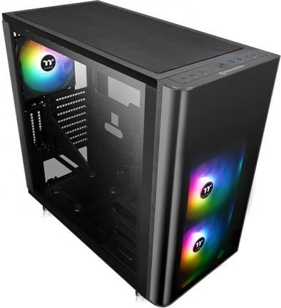 Kasë Thermaltake View 31 ARGB Tempered Glass, Midi Tower, e zezë