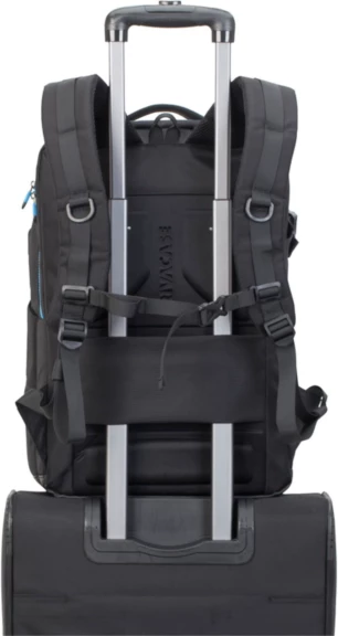 çantë shpine për laptop gaming RIVACASE 7860 17.3\" 30L me portë USB, e zezë