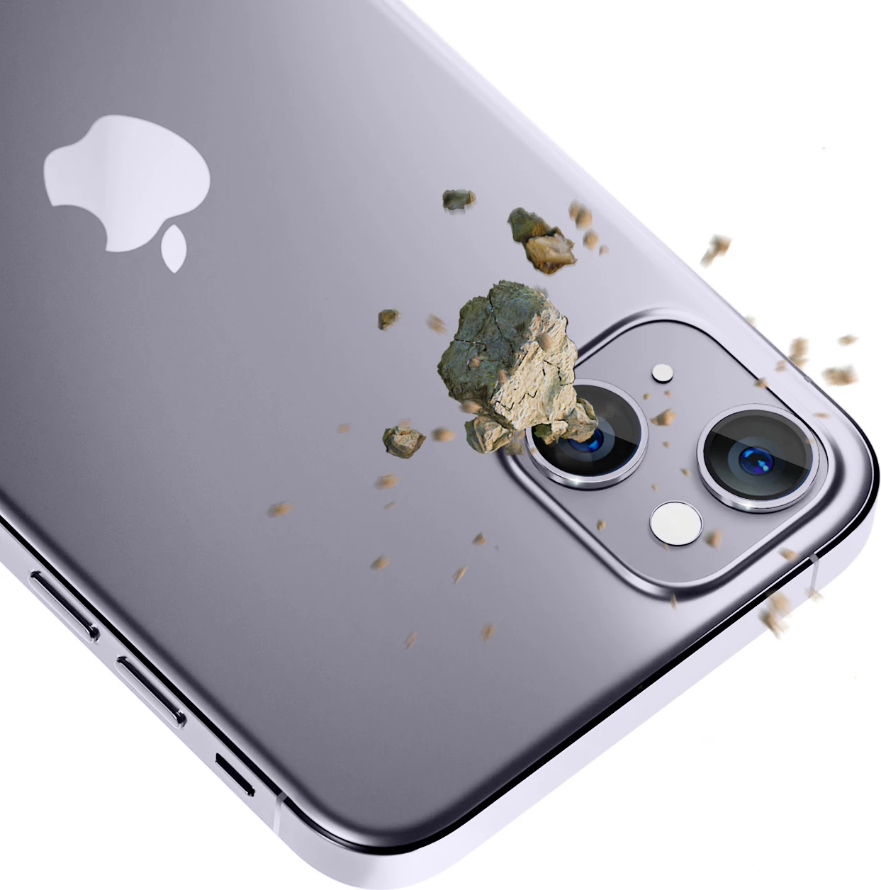 Xham mbrojtës kamerës iPhone 14 3mk Lens Protection Pro, Violet