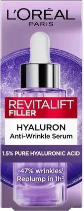 Serum kundër rrudhave me acid hialuronik L’Oréal Paris Revitalift Filler Hyaluron 1.5% Acid Hialuronik i Pastër