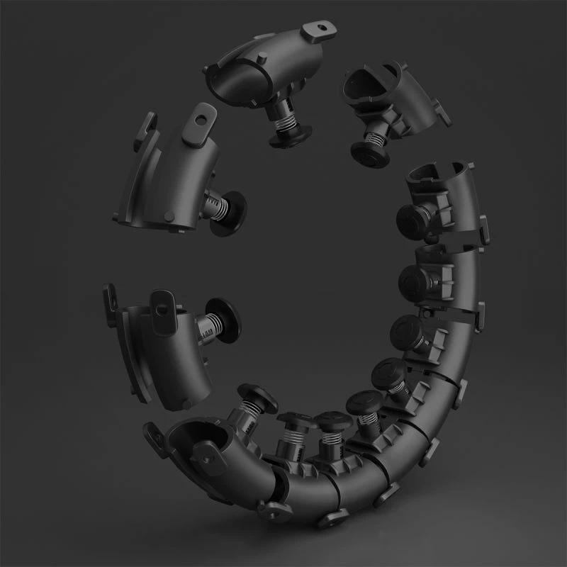 Hula hoop me peshë HMS HHW01, i zi