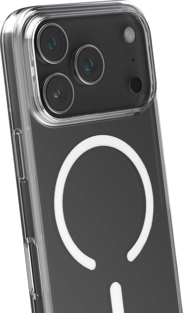 Mbështjellës Puro 0.3 MAG Ultra-Slim TPU për iPhone 17 Pro, MagSafe, Transparent