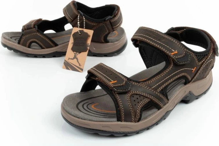 Sandale për meshkuj Grisport, kafe