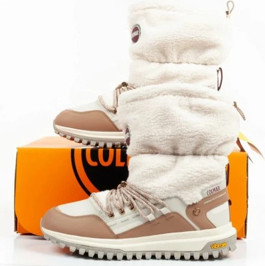 Çizme për femra Colmar, të bardha