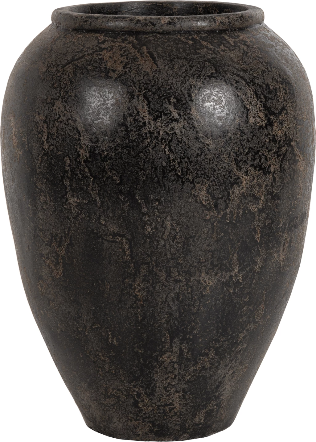 Vazo dekorative për dysheme SPARTA FH7934 ngjyrë e zezë Φ66x85Hcm