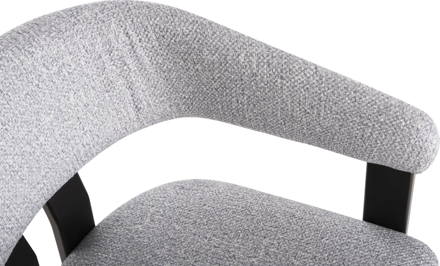 Karrige për ngrënie ZARRA FH9970.02 dru gome ngjyrë zezë-gri e lehtë 55,5x59x81,5Hcm., set prej 2 copë