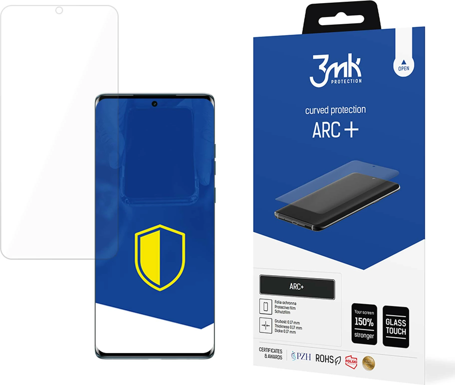 Film mbrojtës për ekran, 3mk Protection ARC+ për Motorola Edge 50 Fusion