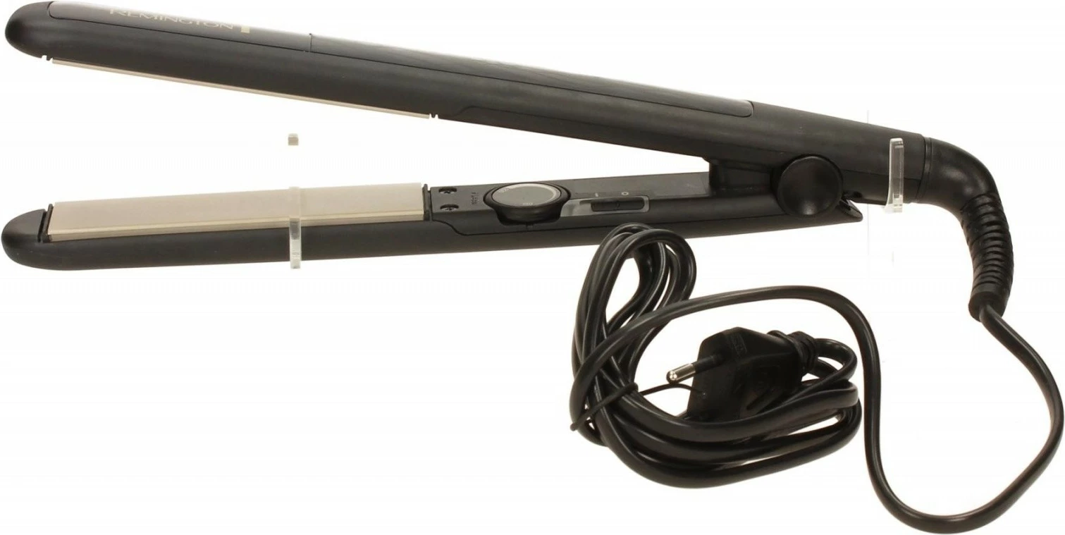 Hekur drejtimi flokësh Remington S3500, qeramikë/turmalinë, i zi