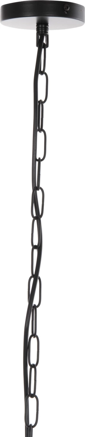 Llambë varëse tavani, kapak metali i zi, FH4074, Φ33x141H cm