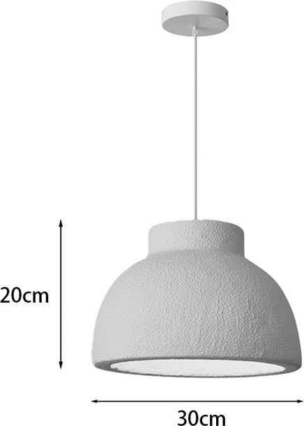 Llambë tavani Jenila, e bardhë, E27, 30x20cm