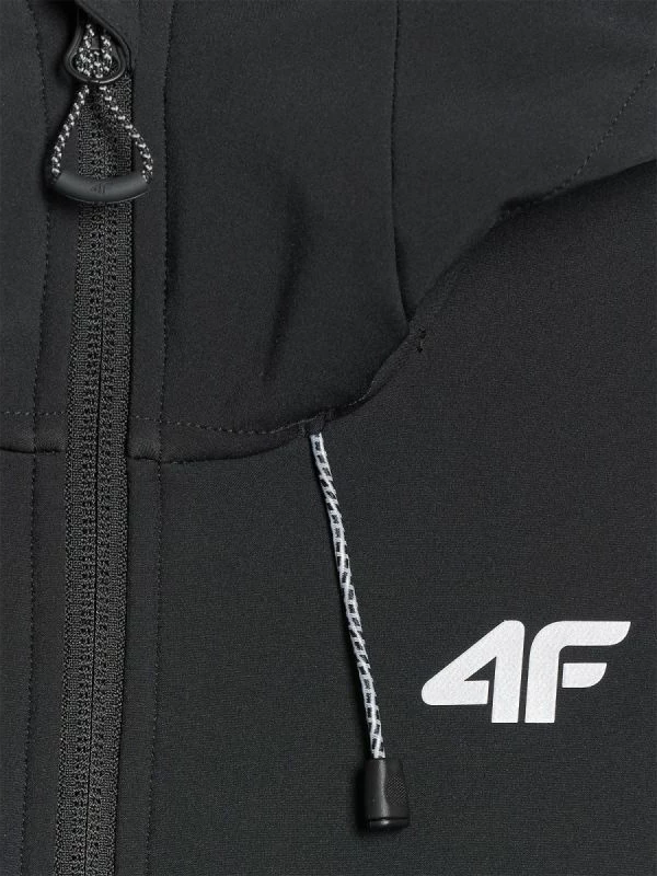 Jakne softshell për femra 4F, e zezë