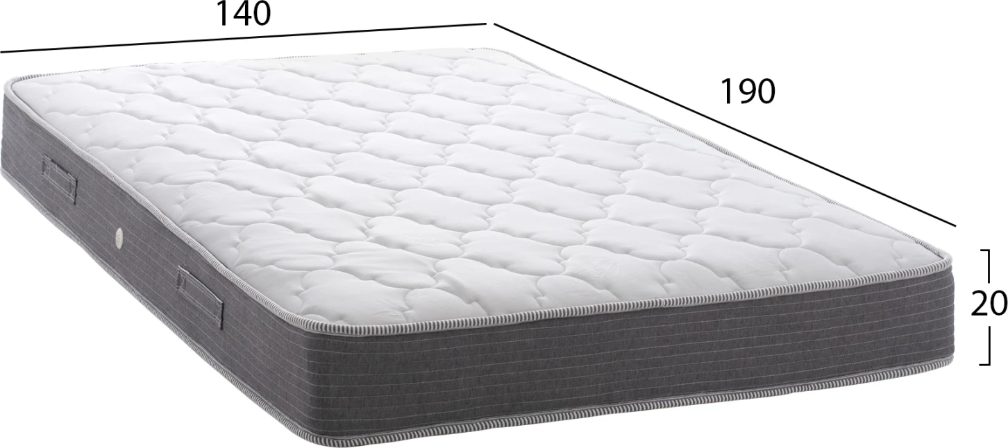 MATTRESS DREAMTOPIA, series LULLABY ALOE VERA, FH1, 140X190