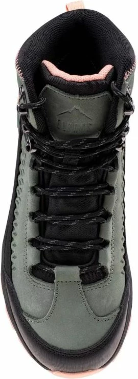 Këpucë Elbrus Engen Mid WP për femra, të zeza dhe jeshile