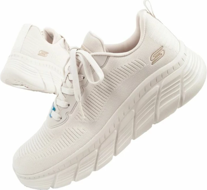 Atlete për femra Skechers, bezhë