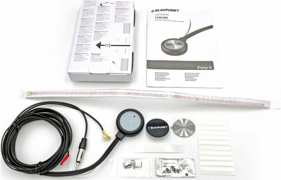 Antenë Qelqi për Automjete me AM/FM/DAB/DAB+ Ndriçim LED BLAUPUNKT CARBLAC017