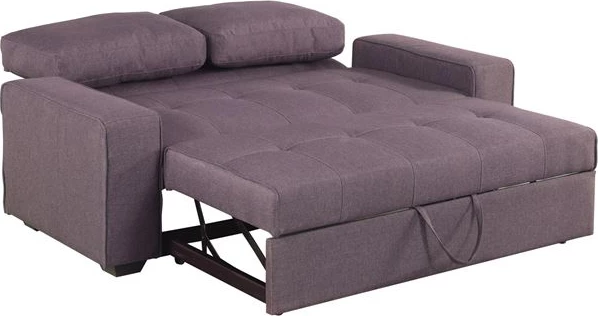 Divan/Shtrat Kanna 2 vendësh FH3082.01 me pëlhurë kafe 176x102x91 cm