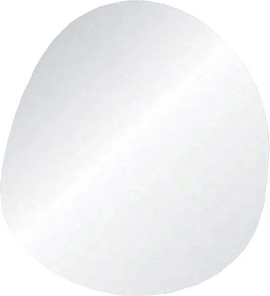 Pasqyrë SOUL 3, formë abstrakte, 60x60cm