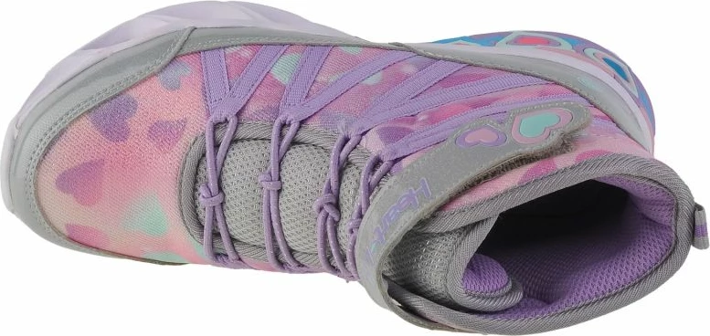 Këpucë fëmijësh Skechers, argjendi