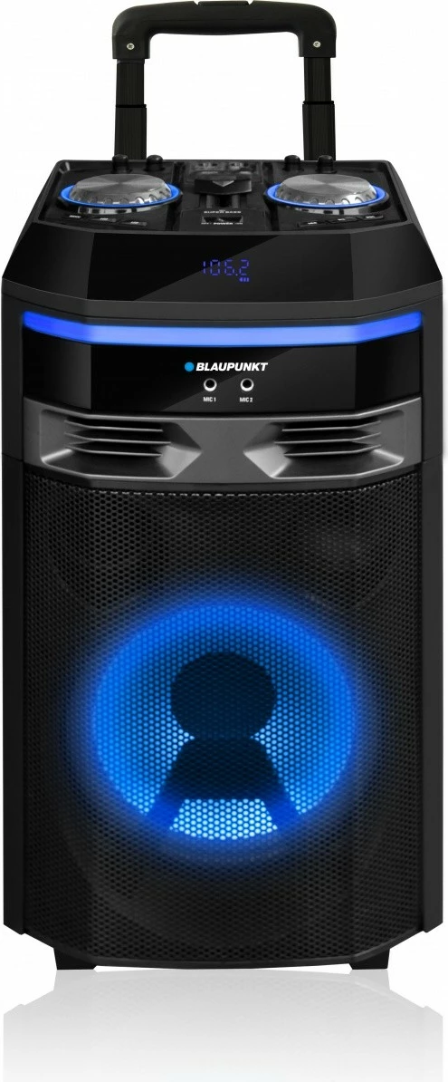 Sistem audio Blaupunkt SYSTEM AUDIO PS6 me Bluetooth, karaoke, mikrofon wireless, i zi