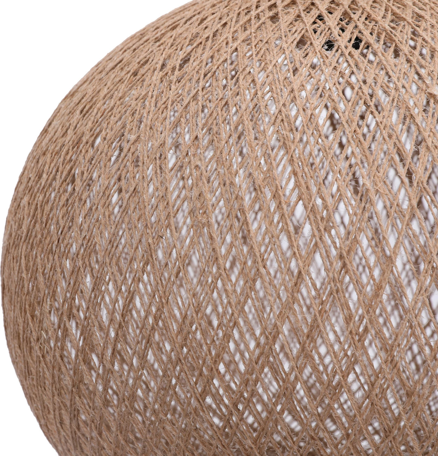 Llambë tavani varëse, litar jute, ngjyrë bezhë, FH7383.01, 38x70cm