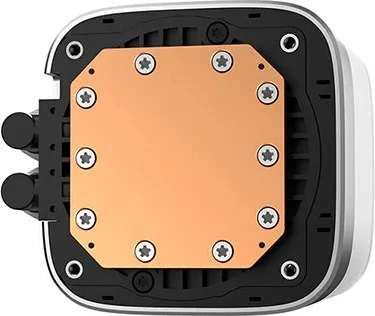 Ftohës uji all-in-one për procesor DEEPCOOL LP240, 2x12 cm, LED, i bardhë