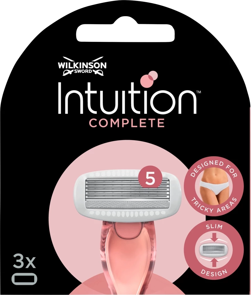 Rezervë për brisk për femra Wilkinson Intuition Complete, 3 copë