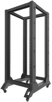 Raft i hapur Lanberg OR01-6827-B, 27U, 600x800mm, i zi