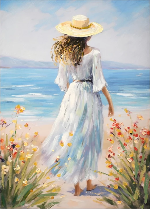 Pikturë kanavace Avra, shumëngjyrëshe, 60x3x90cm