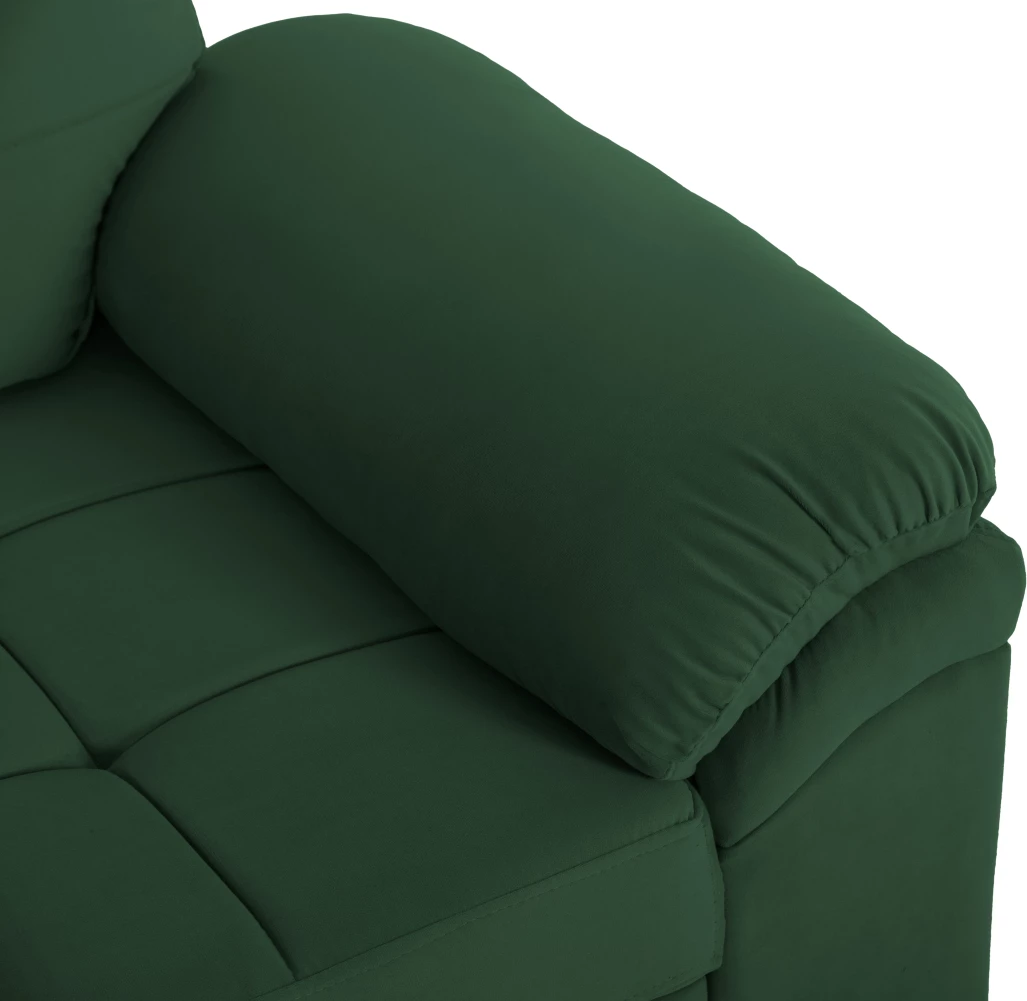 Kënd divani JADE me krevat, ngjyrë cypress, FH3144.05L, 250x80-180x73-88H cm