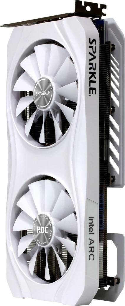Kartelë grafike SPARKLE Intel Arc A750 ROC Luna OC Edition 8GB GDDR6, Bardhë