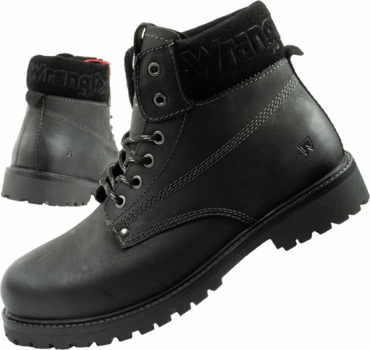 Çizme Chelsea për meshkuj Wrangler, të zeza