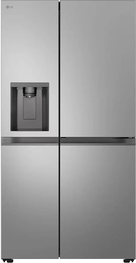 Frigorifer Side by Side, LG, GSJC41PYPE, 179 cm 641 L, Door-in-Door, klasa energjie E, argjendtë