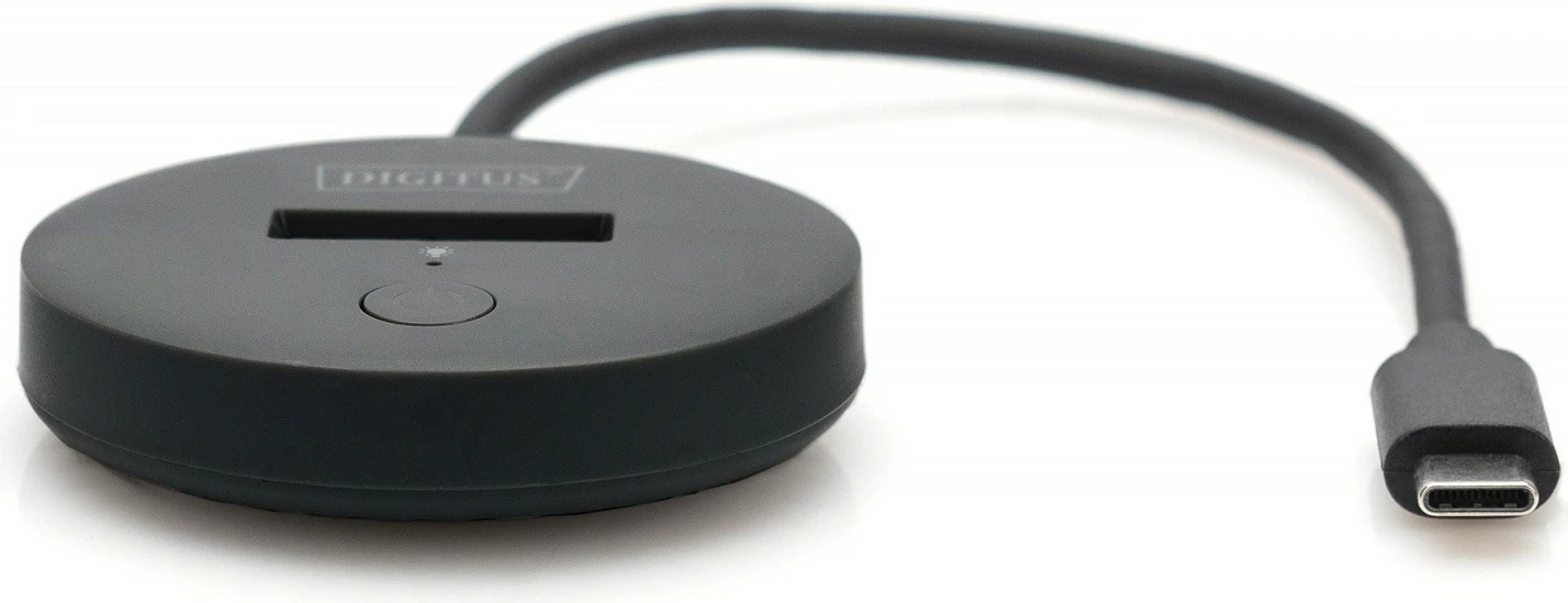 Stacion dokimi për SSD Digitus DA-71547, M.2 NVMe/SATA, USB-C 3.2 Gen2, 4TB, Zi