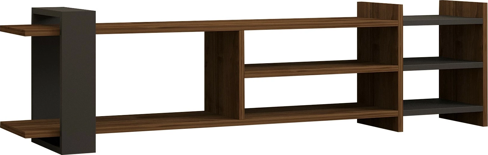 Komodë televizori Hanah Home, Zeyna, ngjyrë arrë dhe antracit