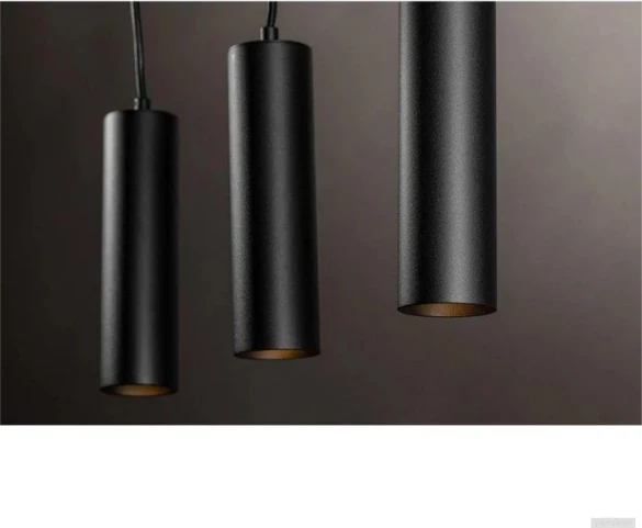 Llambë varëse GTV TRESOS 3xGU10 220-240V, e zezë