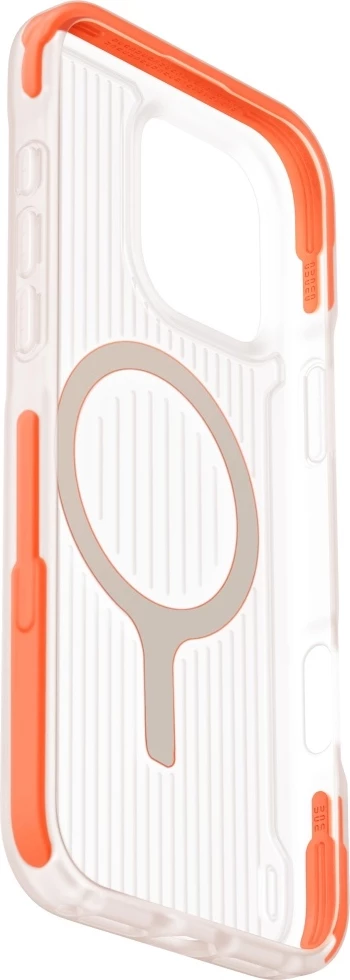 Mbështjellës UNIQ Combat Active Magclick Charging për iPhone 16 Pro, Portokalli